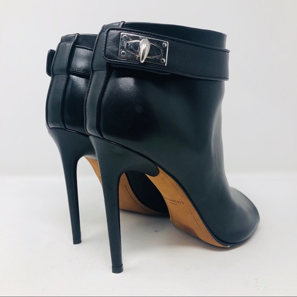 GIVENCHY RYKA SHARK TOOTH OPEN TOE BOOTIE SZ 39 - Picture 4 of 8